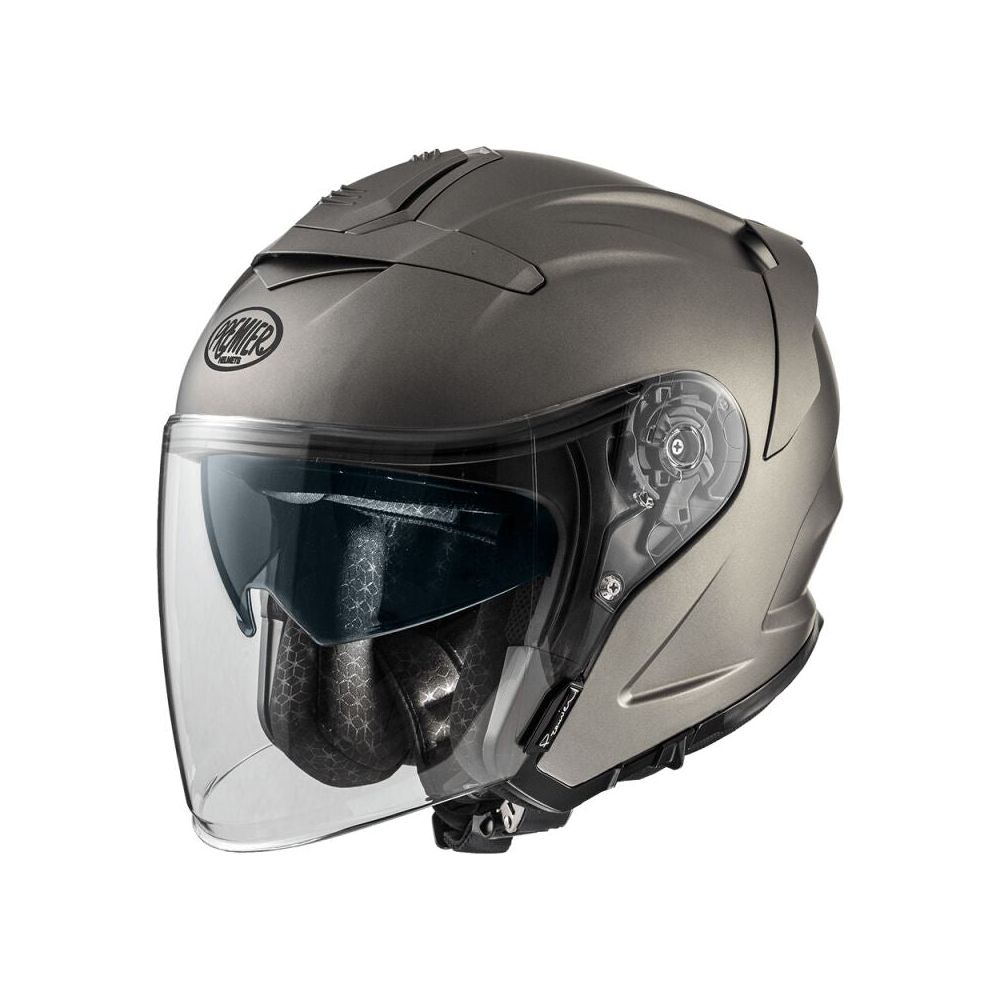 Premier JT5 U17 Open Face Helmet Grey