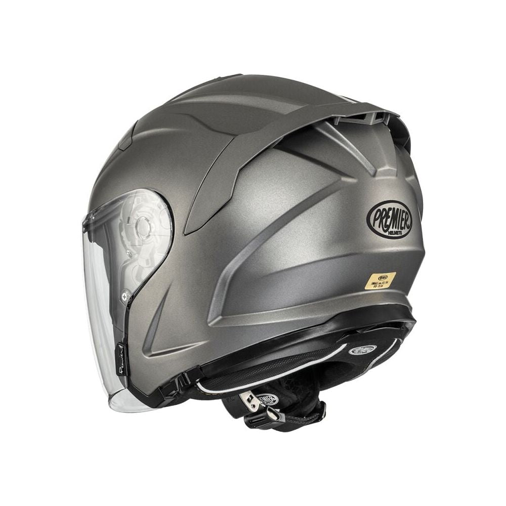 Premier JT5 U17 Open Face Helmet Grey