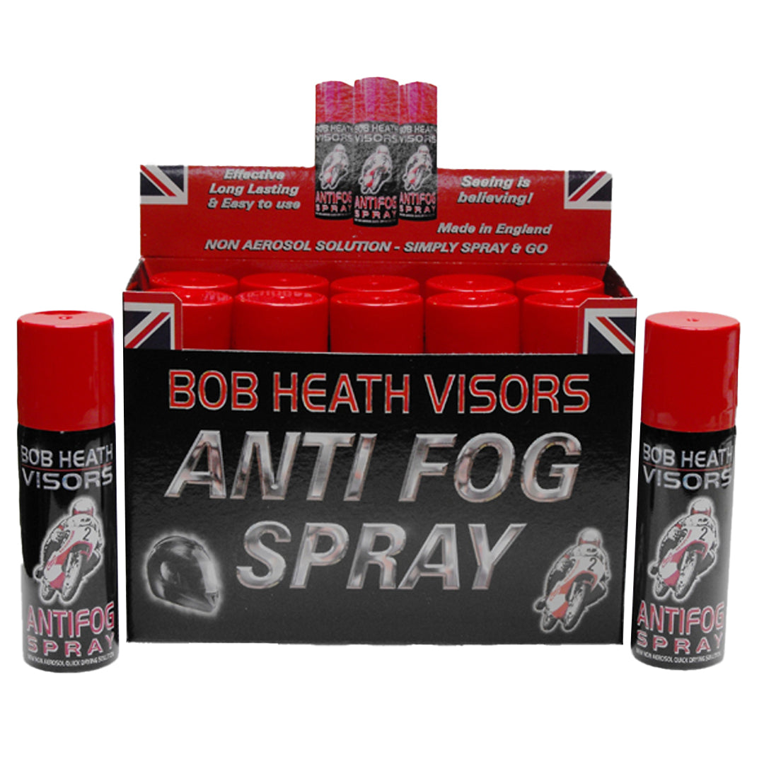 Bob Heath Anti-Fog Spray Pump - Box Of 10 FREE 1 YEAR Returns, FREE UK Delivery | ThrottleChimp