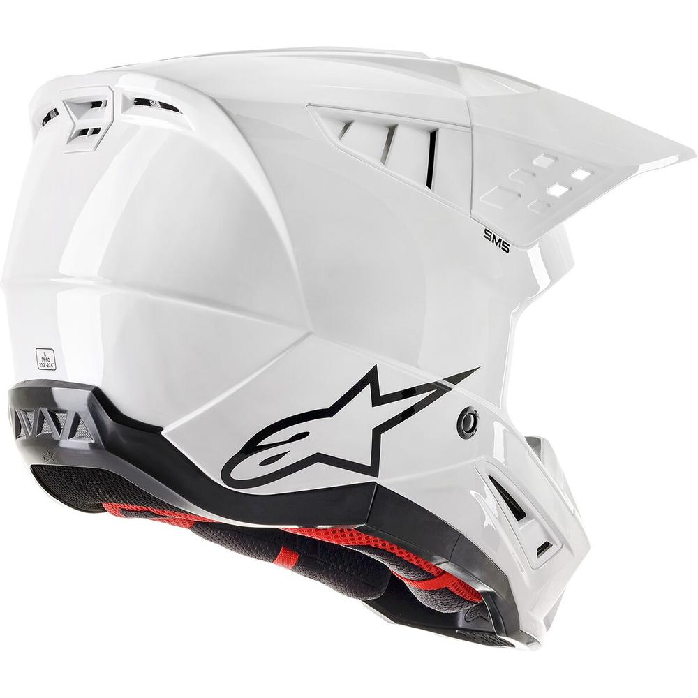 Alpinestars Supertech M5 Solid MX Helmet White