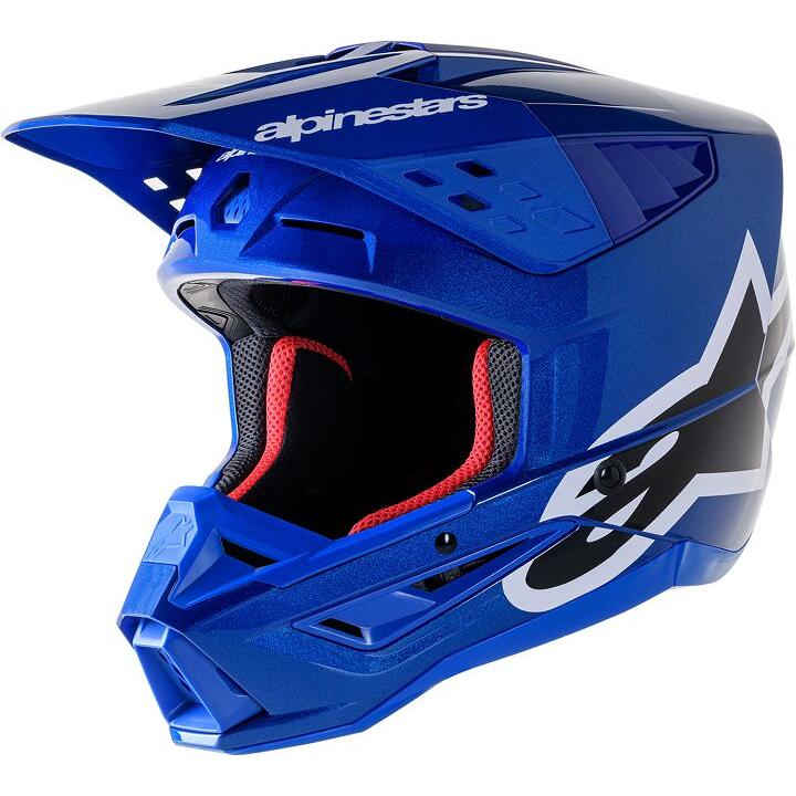 Alpinestars Supertech M5 Corp MX Helmet Gloss Blue