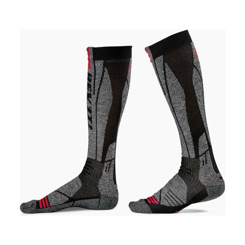 Rev'it! Andes Riding Socks Light Grey / Red / Black