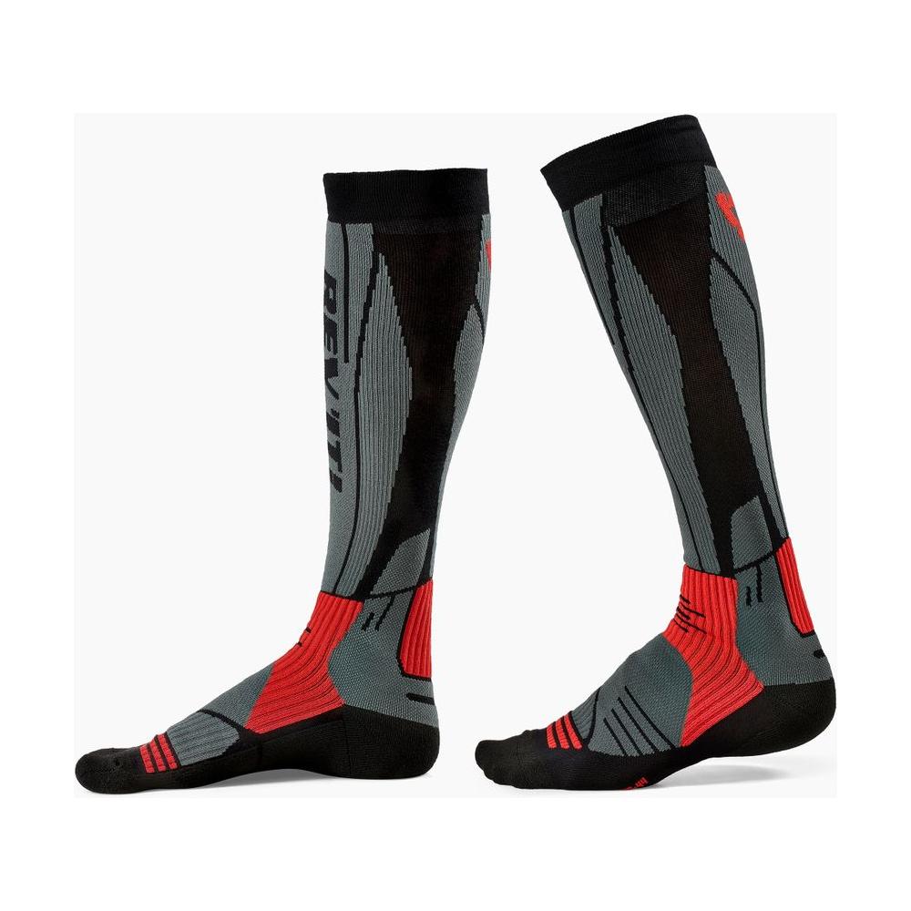 Rev'it! Kalahari Riding Socks Dark Grey / Red / Black