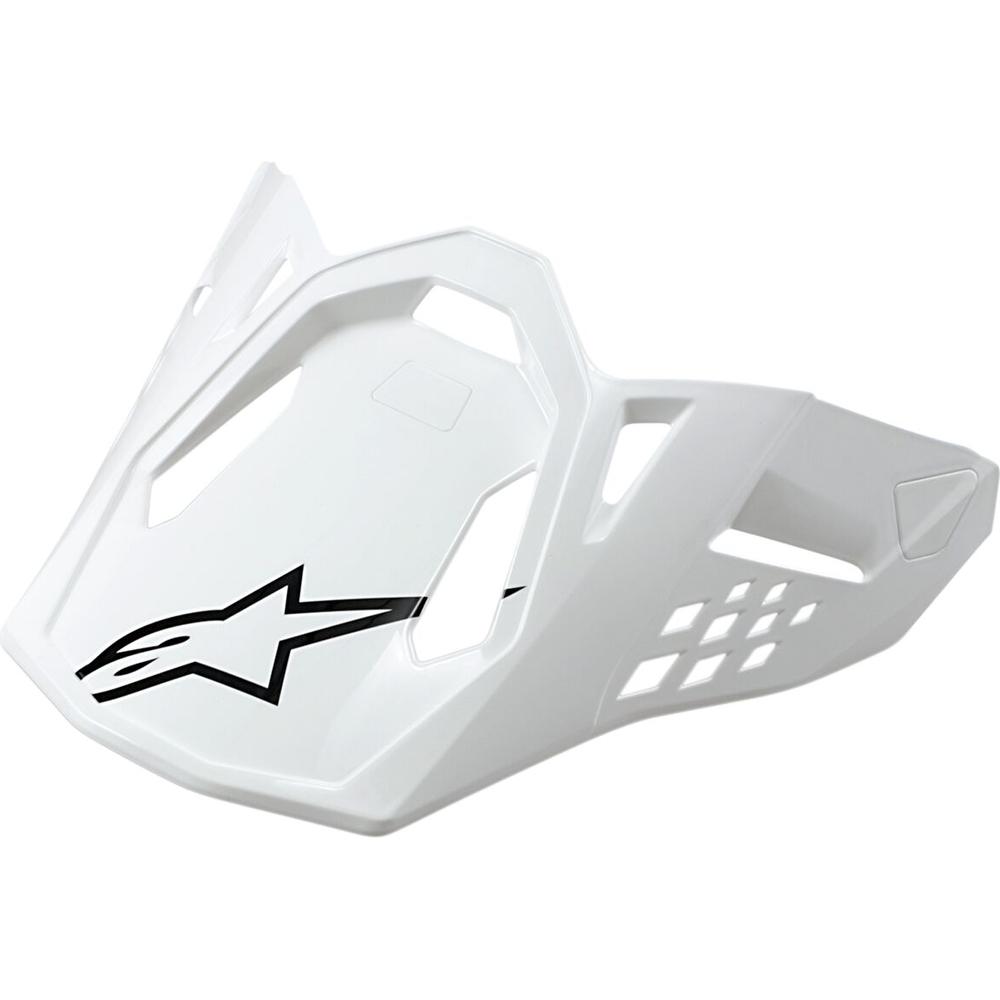 Alpinestars Supertech M10/M8 Helmet Peak Gloss White