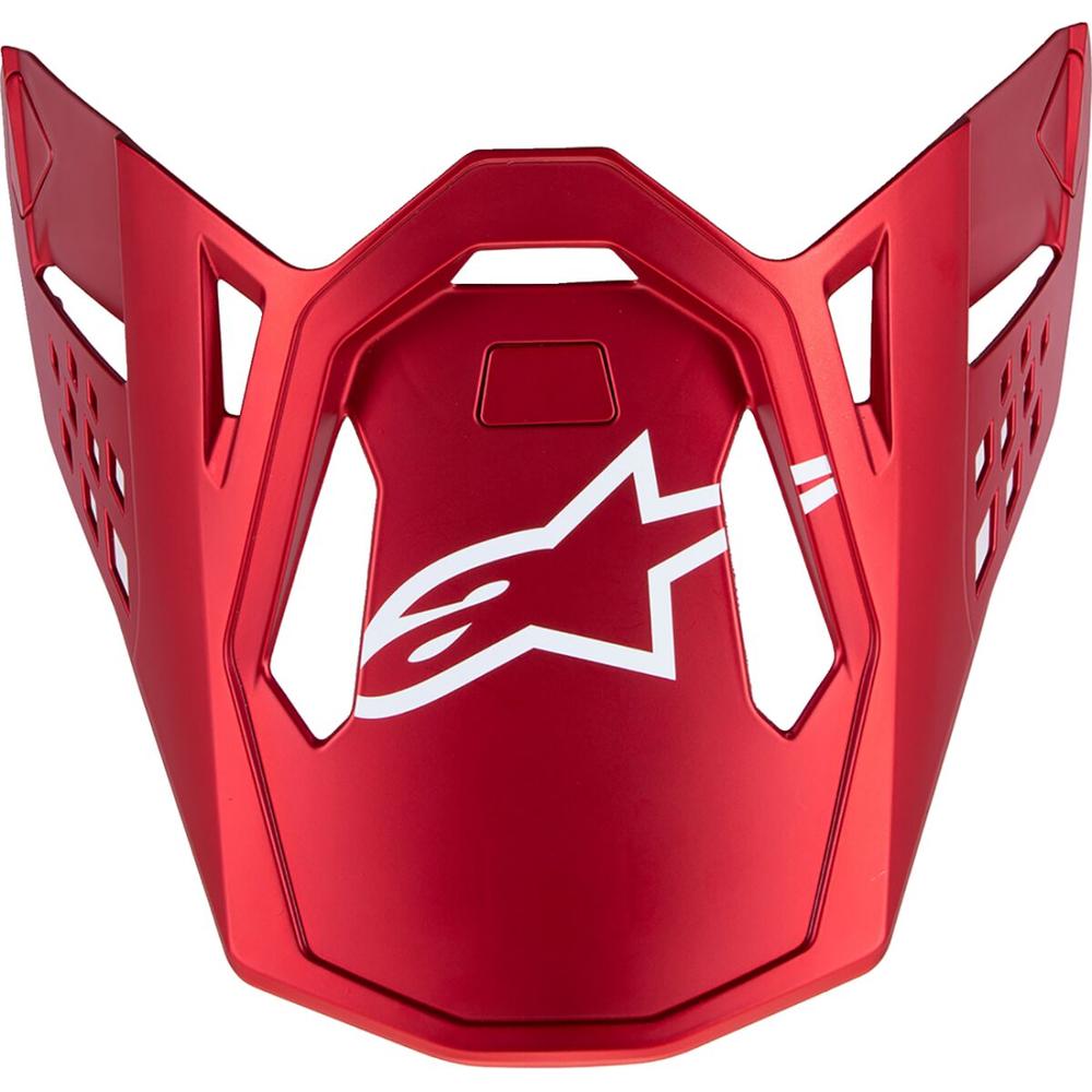 Alpinestars Supertech M10 Flood MX Helmet Peak Red