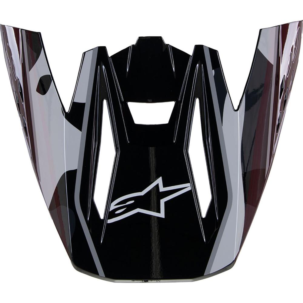 Alpinestars Supertech M5 MX Helmet Peak Black / Grey