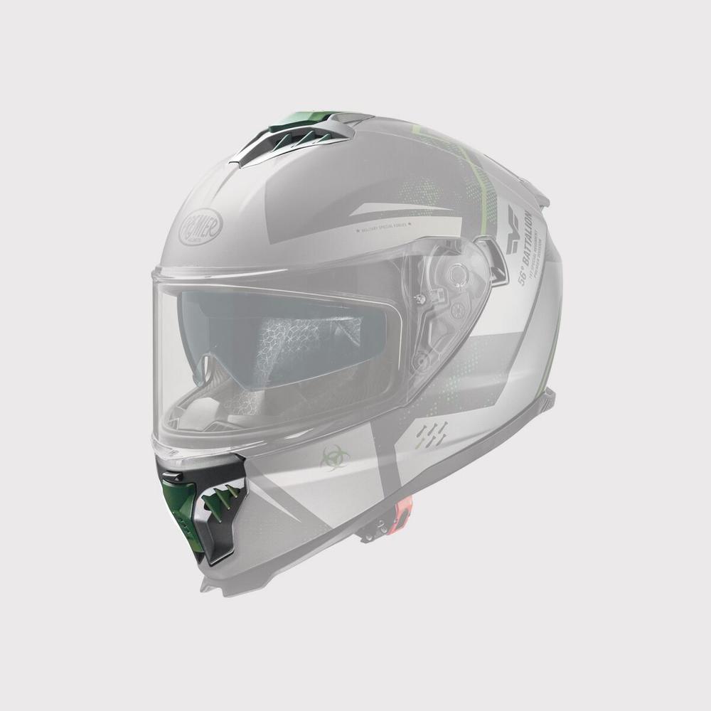 Premier Typhoon Helmet Vent Kit Matt Grey FREE 1 YEAR Returns, FREE UK Delivery | ThrottleChimp