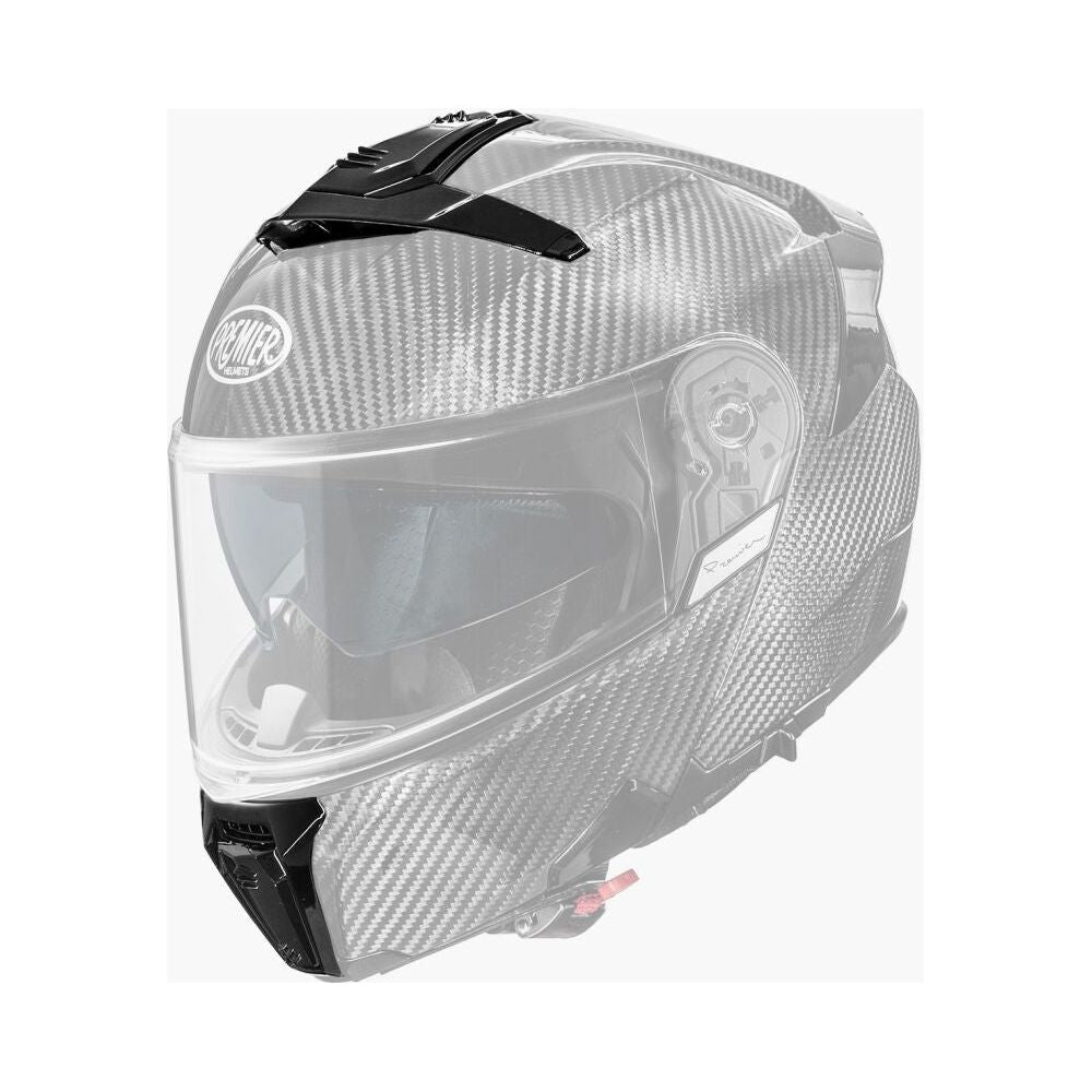 Premier Legacy GT Helmet Vent Kit Black FREE 1 YEAR Returns, FREE UK Delivery | ThrottleChimp