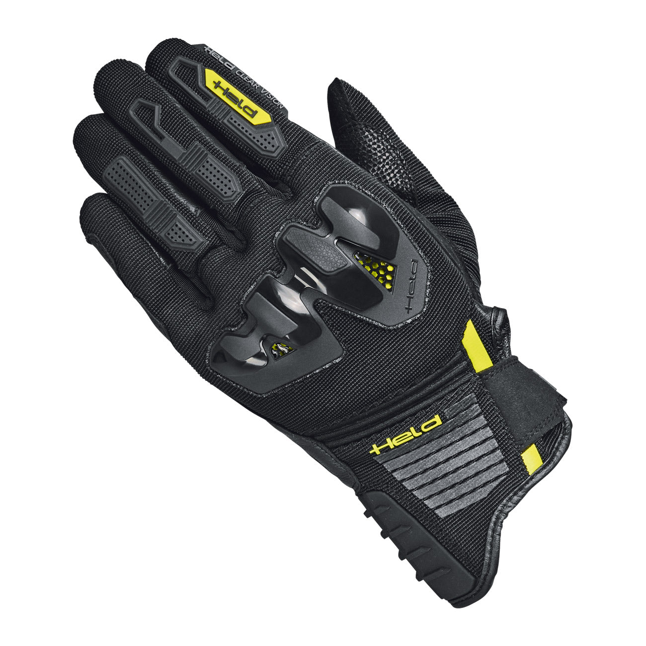 Held Sambia 2 Textile Gloves Black FREE 1 YEAR Returns, FREE UK Delivery | ThrottleChimp