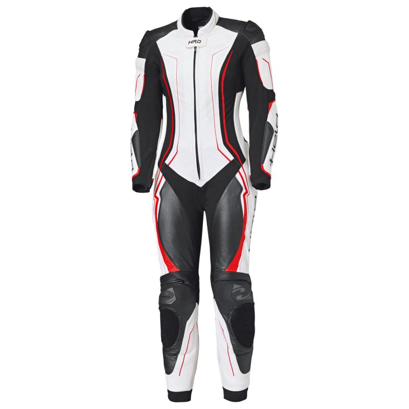 Held Ayana 3 Ladies One Piece Suit Black / White / Red FREE 1 YEAR Returns, FREE UK Delivery | ThrottleChimp