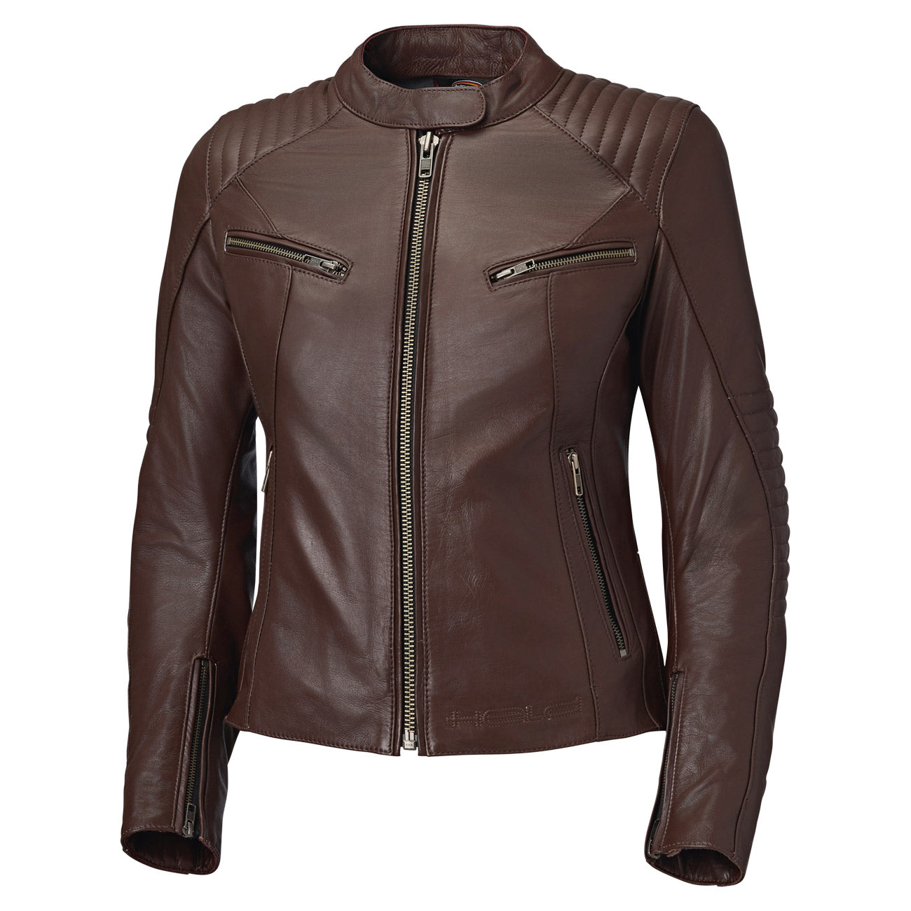 Held Robin Ladies Leather Jacket Brown FREE 1 YEAR Returns, FREE UK Delivery | ThrottleChimp