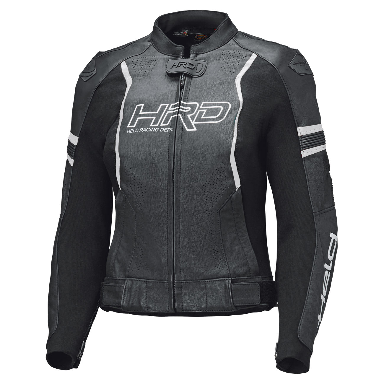 Held Street Rocket 4 Top Ladies Leather Jacket Black / White FREE 1 YEAR Returns, FREE UK Delivery | ThrottleChimp