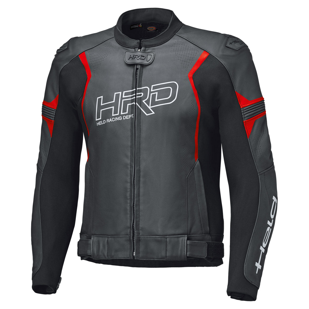 Held Street Rocket 4 Top Leather Jacket Black / Neon Red FREE 1 YEAR Returns, FREE UK Delivery | ThrottleChimp