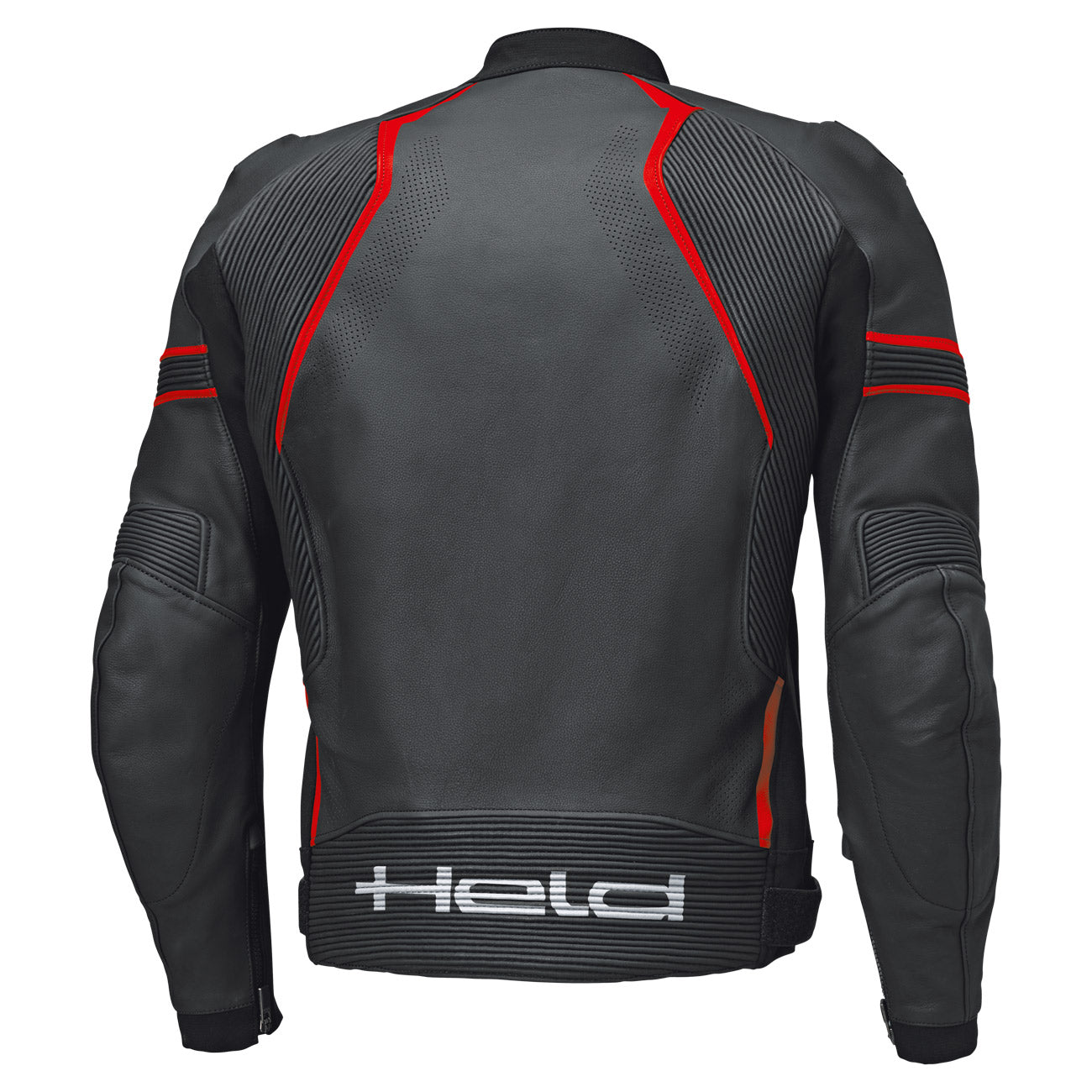 Held Street Rocket 4 Top Leather Jacket Black / Neon Red FREE 1 YEAR Returns, FREE UK Delivery | ThrottleChimp