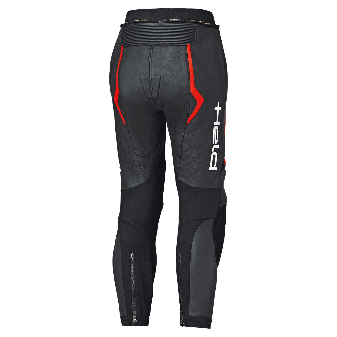 Held Street Rocket 4 Base Ladies Leather Trouser Black / Neon Red FREE 1 YEAR Returns, FREE UK Delivery | ThrottleChimp