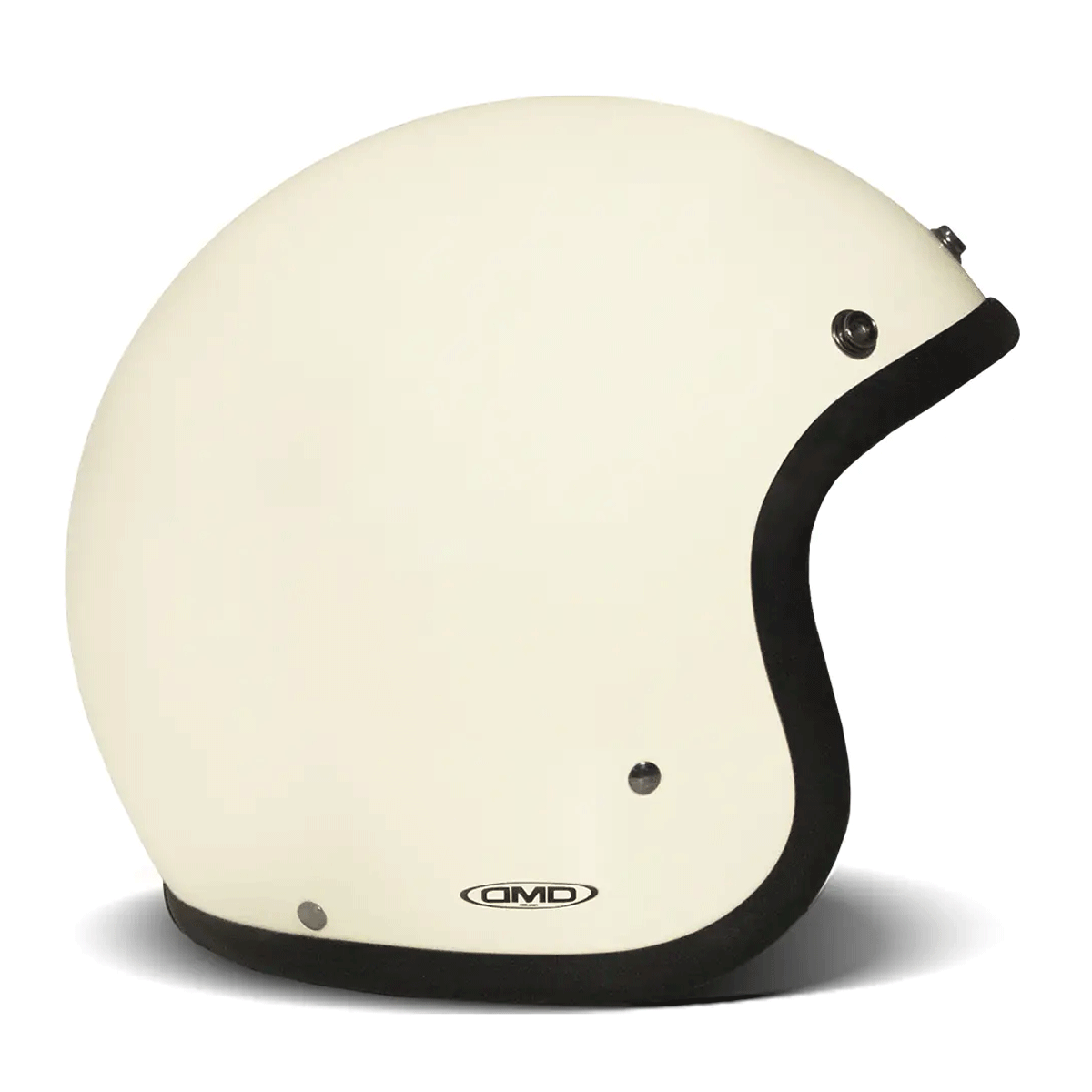 DMD Retro Jet Open Face Helmet Cream FREE UK Delivery, FREE 365 Day Returns | Moto Central