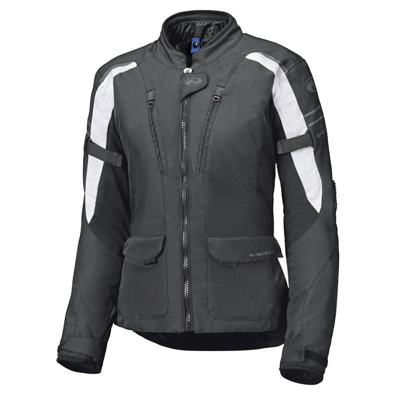 Held Kane Touring Ladies Textile Jacket Black / White