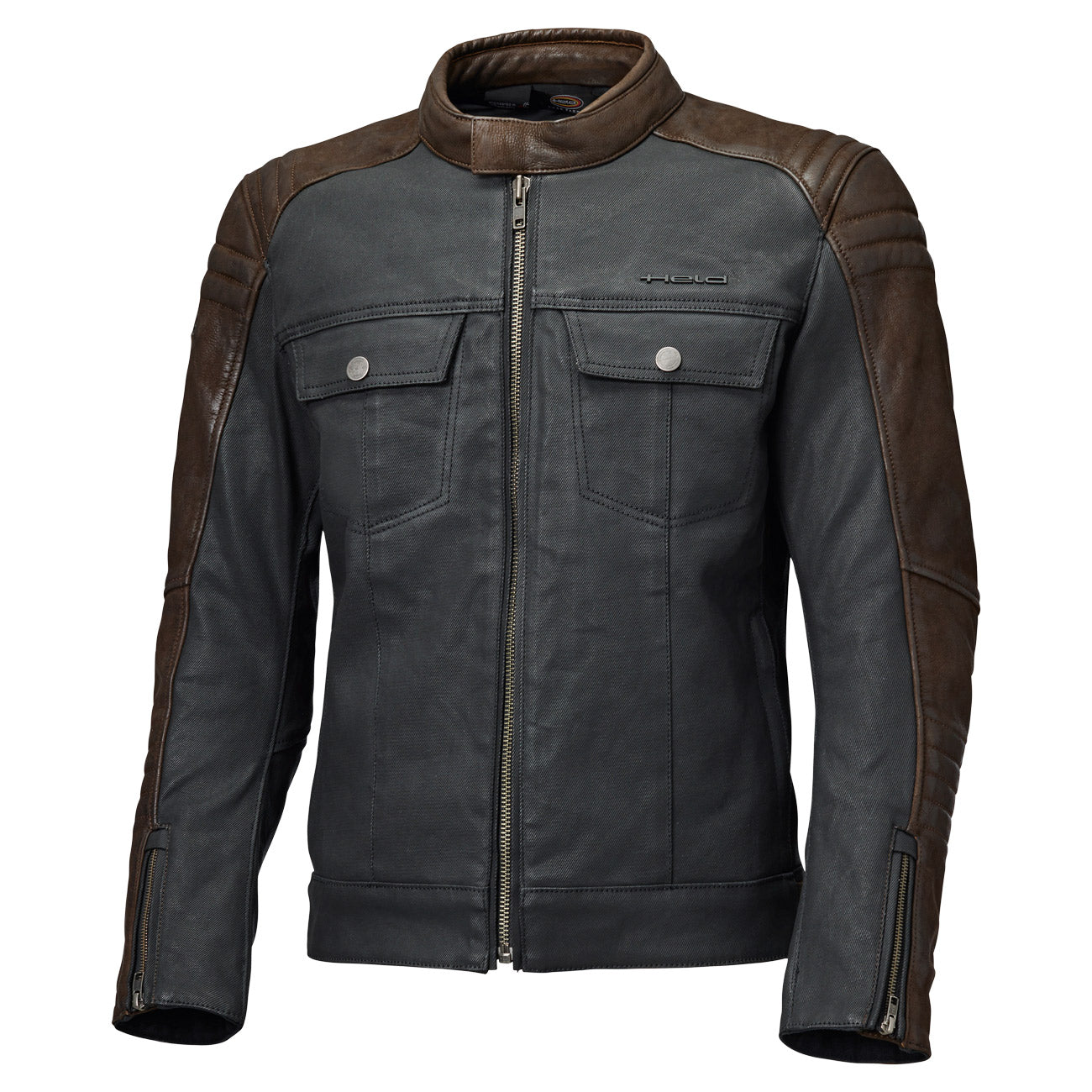 Held Jester 2 Textile Jacket Black / Brown FREE 1 YEAR Returns, FREE UK Delivery | ThrottleChimp