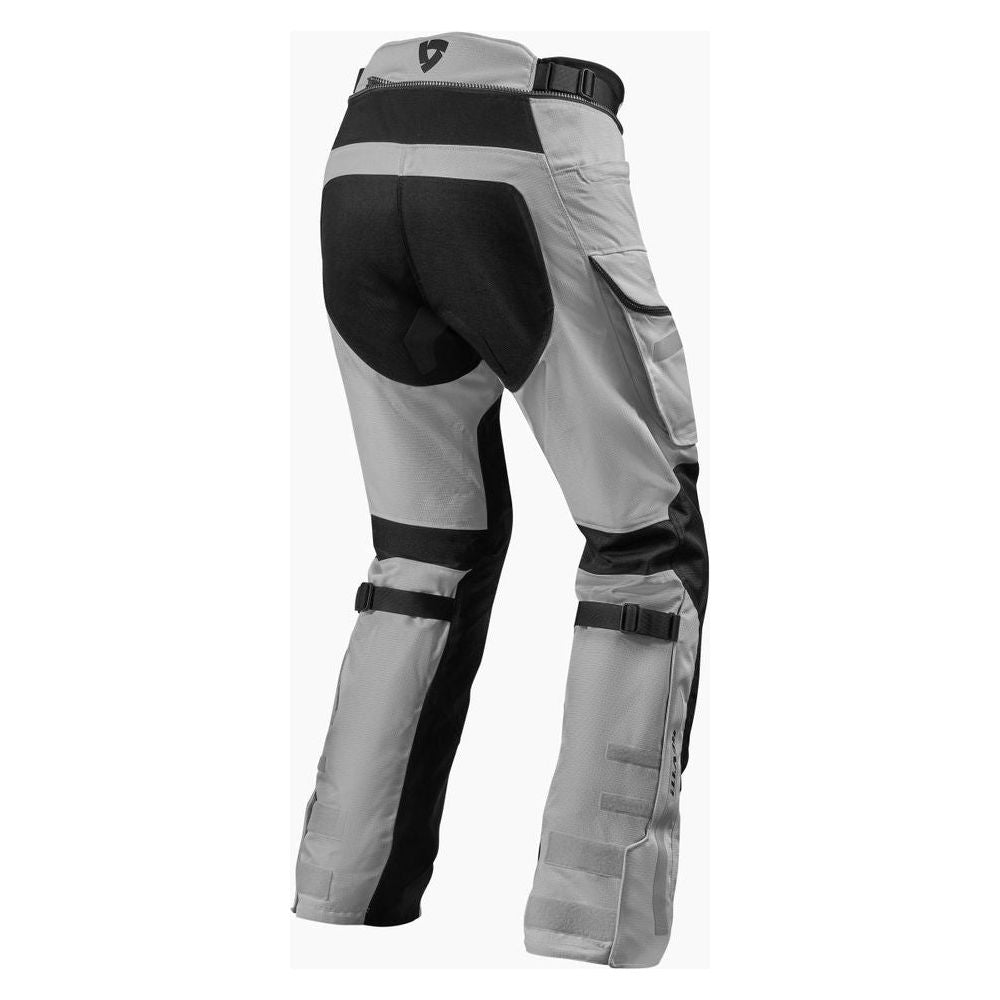 Rev'it! Sand 4 H2O Waterproof Textile Trouser Silver / Black FREE 1 YEAR Returns, FREE UK Delivery | ThrottleChimp