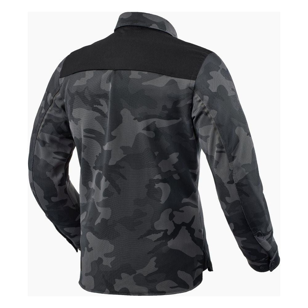 Rev'it! Tracer Air 2 Protective Overshirt Camo Dark Grey