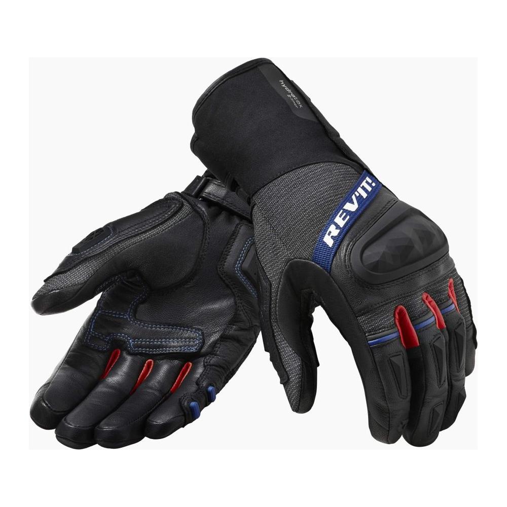 Rev'it! Sand 4 H2O Waterproof Textile Gloves Black / Red