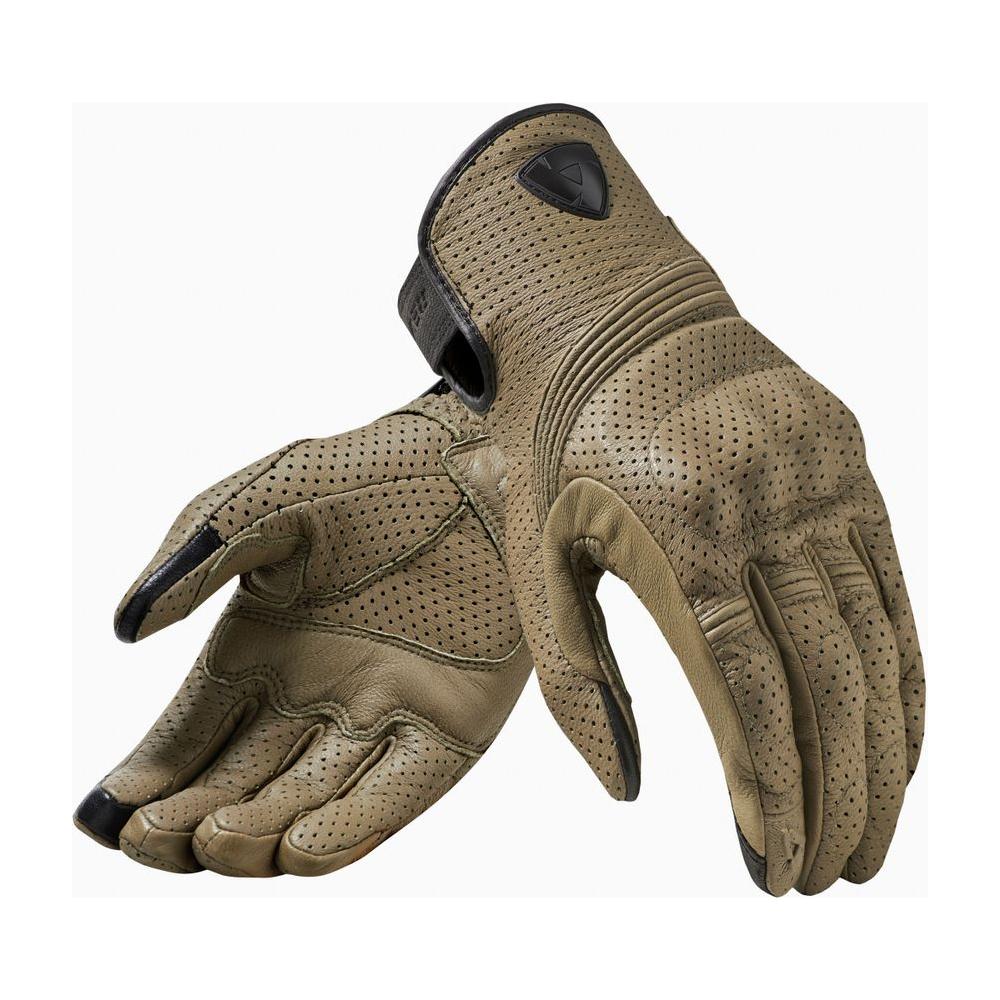 Rev'it! Avion 3 Ladies Perforated Leather Gloves Olive Green