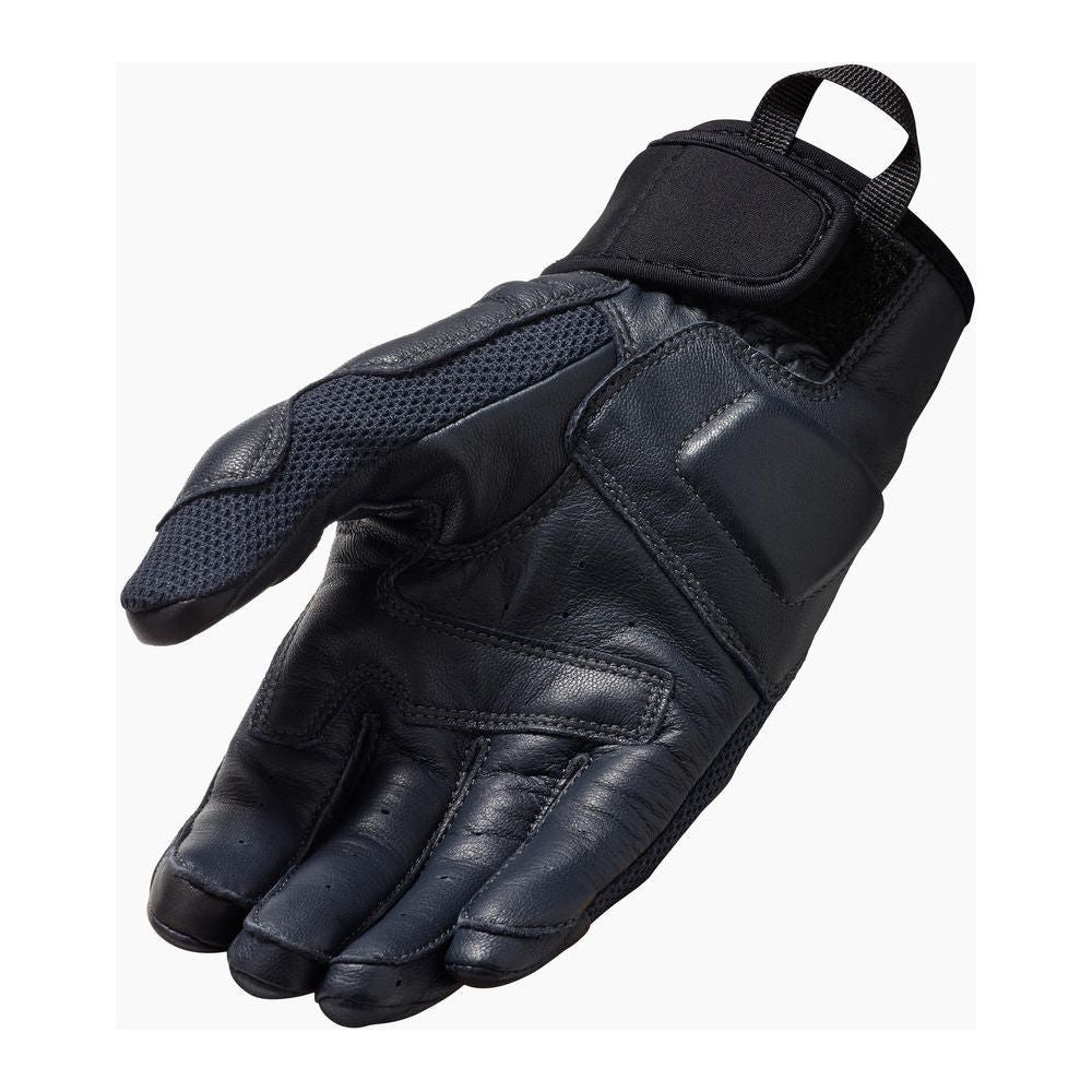 Rev'it! Caliber Leather Gloves Dark Navy