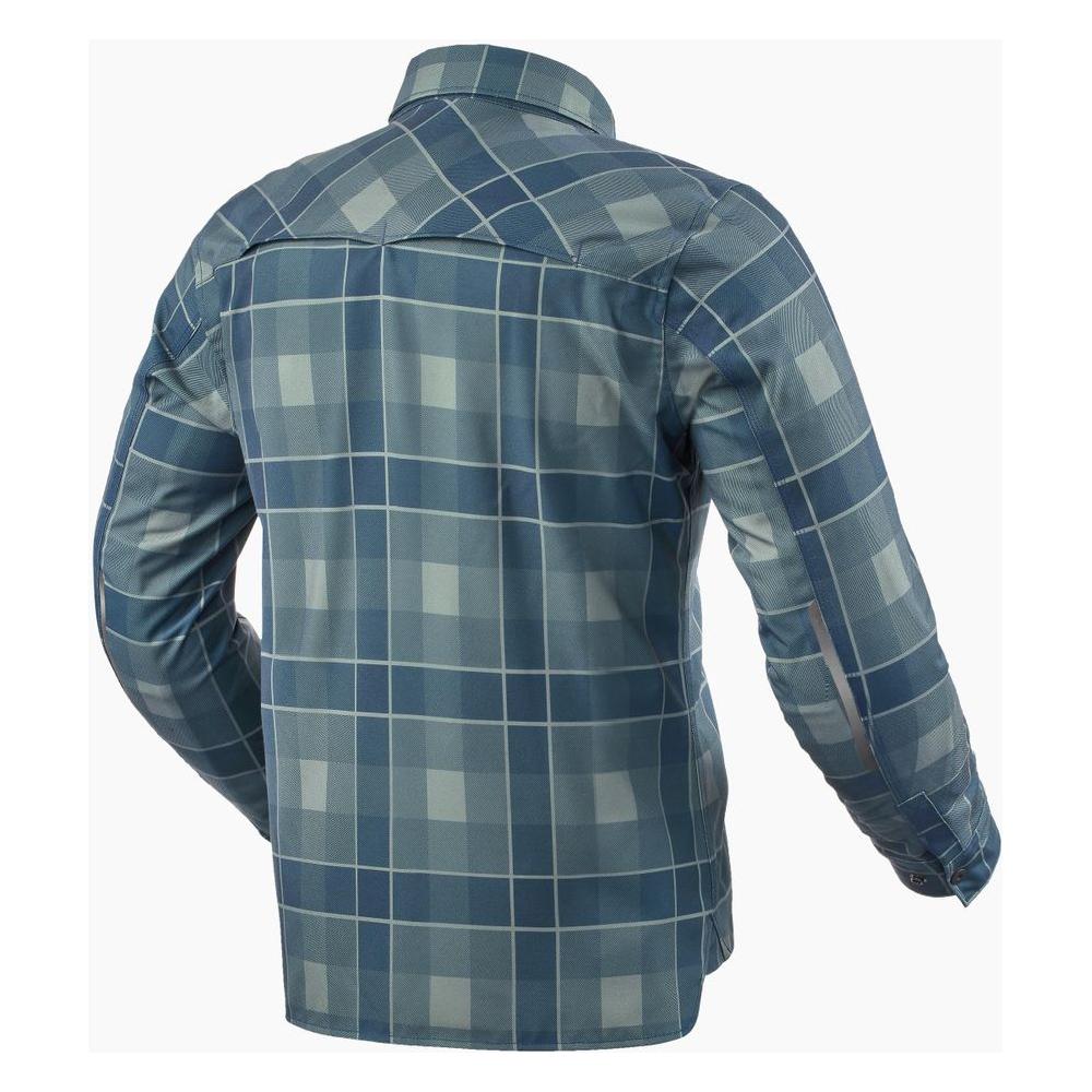 Rev'it! Bison 2 H2O Overshirt Dark Navy FREE 1 YEAR Returns, FREE UK Delivery | ThrottleChimp