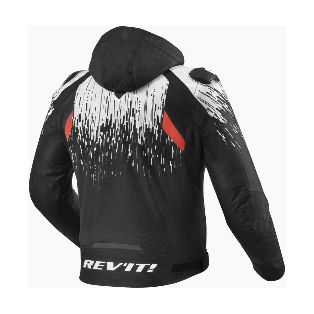 Rev'it! Quantum 2 H2O Textile Jacket Black / White