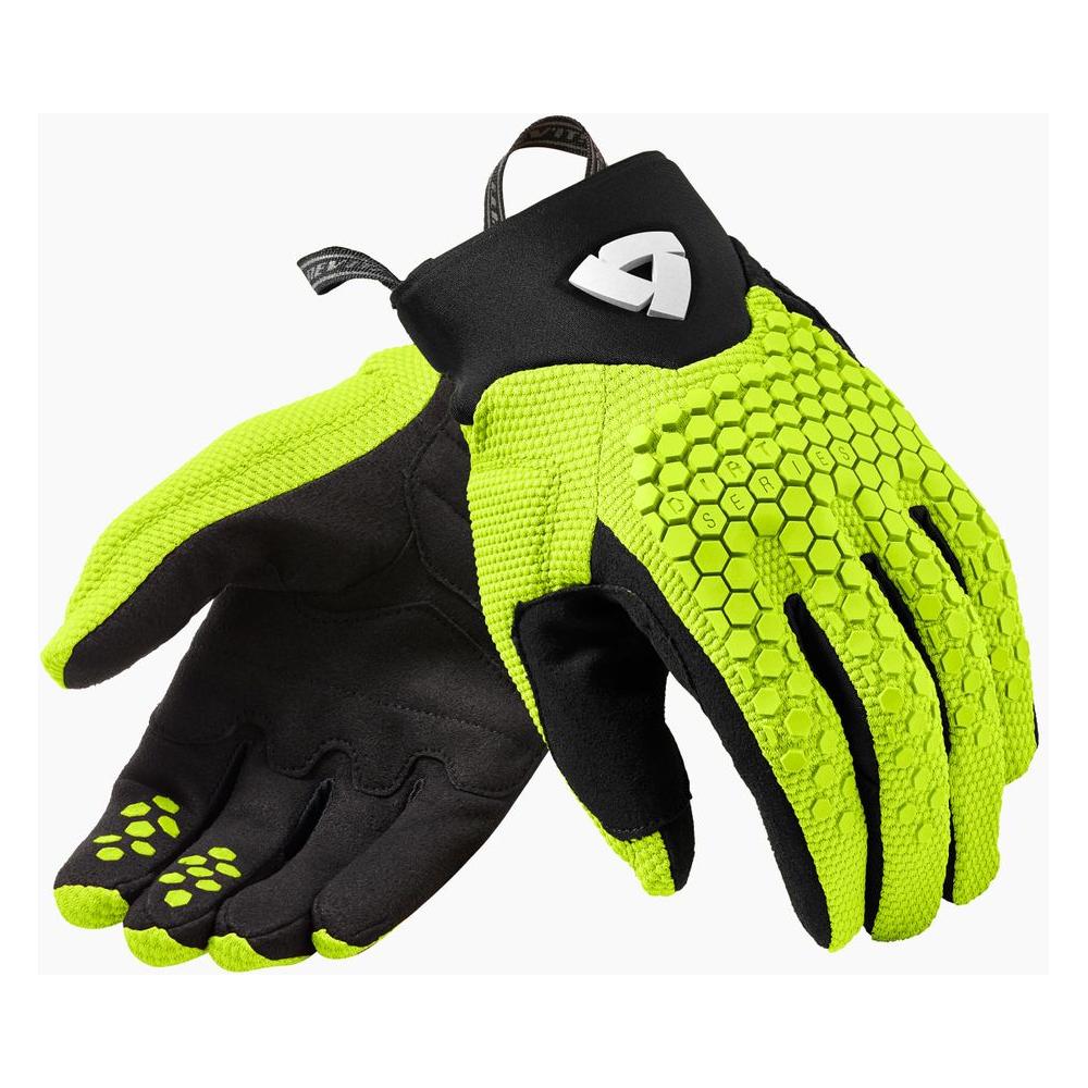 Rev'it! Massif Textile Gloves Neon Yellow