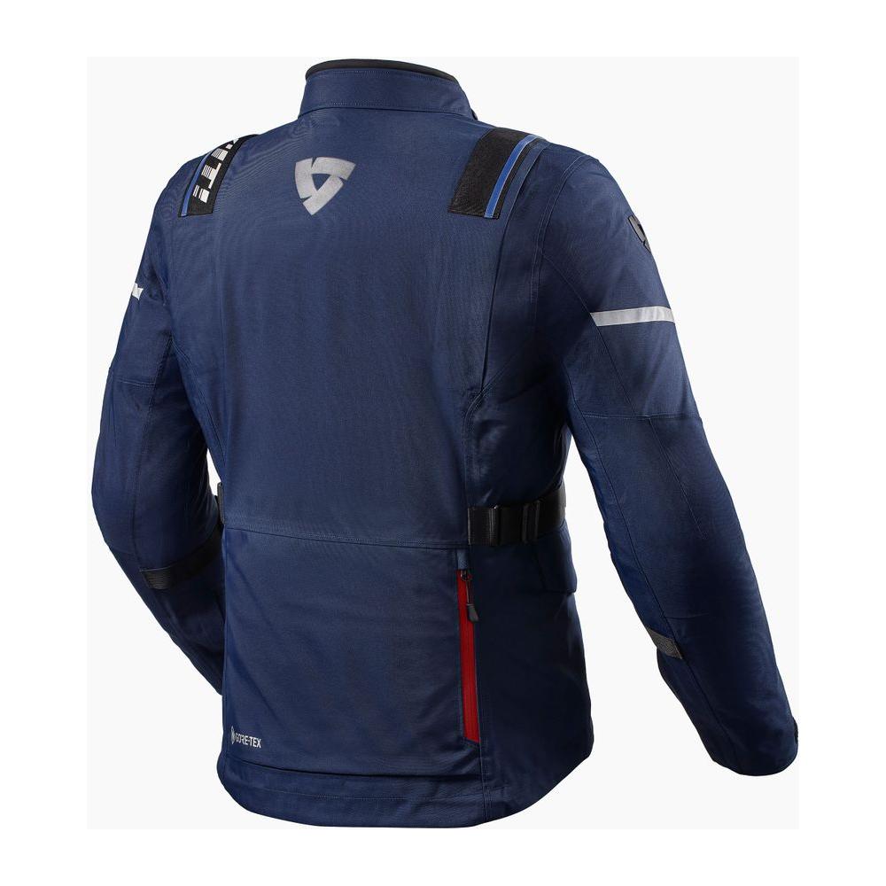 Rev'it! Vertical Gore-Tex Jacket Dark Blue FREE 1 YEAR Returns, FREE UK Delivery | ThrottleChimp