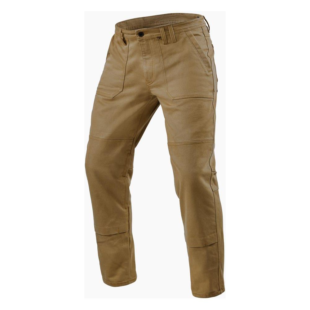 Rev'it! Davis Tapered Fit Denim Jeans Dark Camel