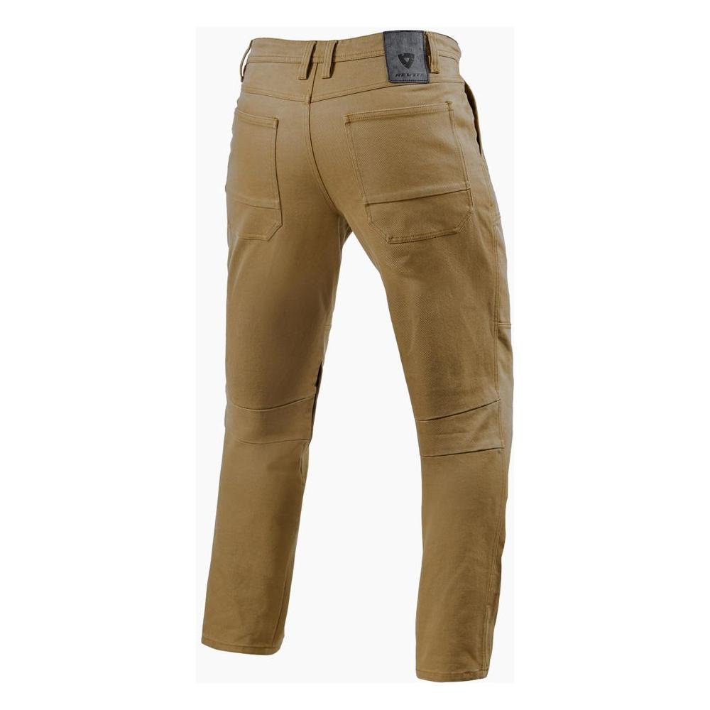 Rev'it! Davis Tapered Fit Denim Jeans Dark Camel