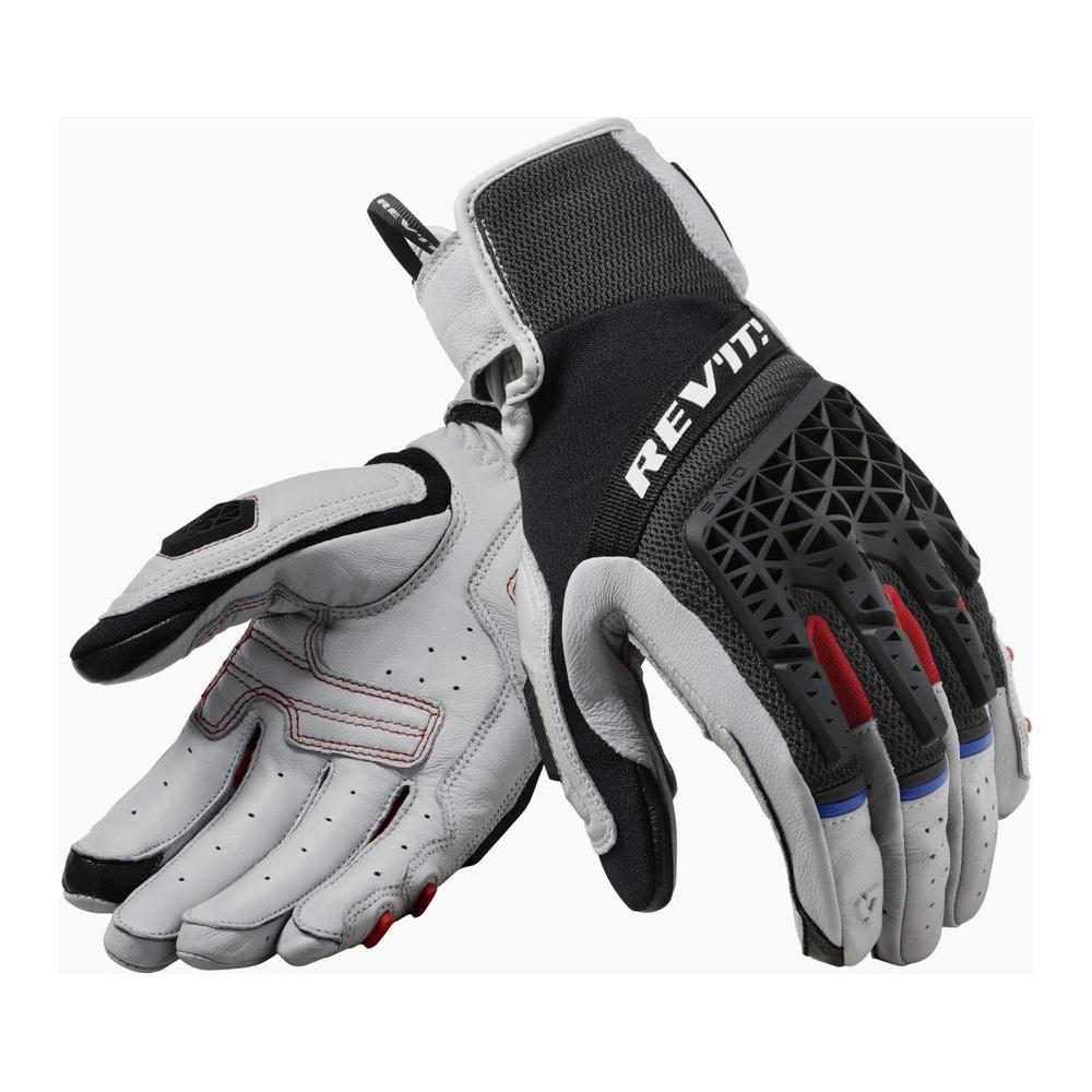 Rev'it! Sand 4 Textile Gloves Light Grey / Black