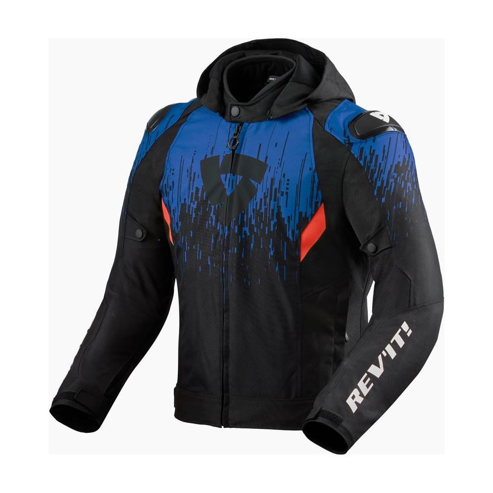 Rev'it! Quantum 2 H2O Textile Jacket Black / Blue