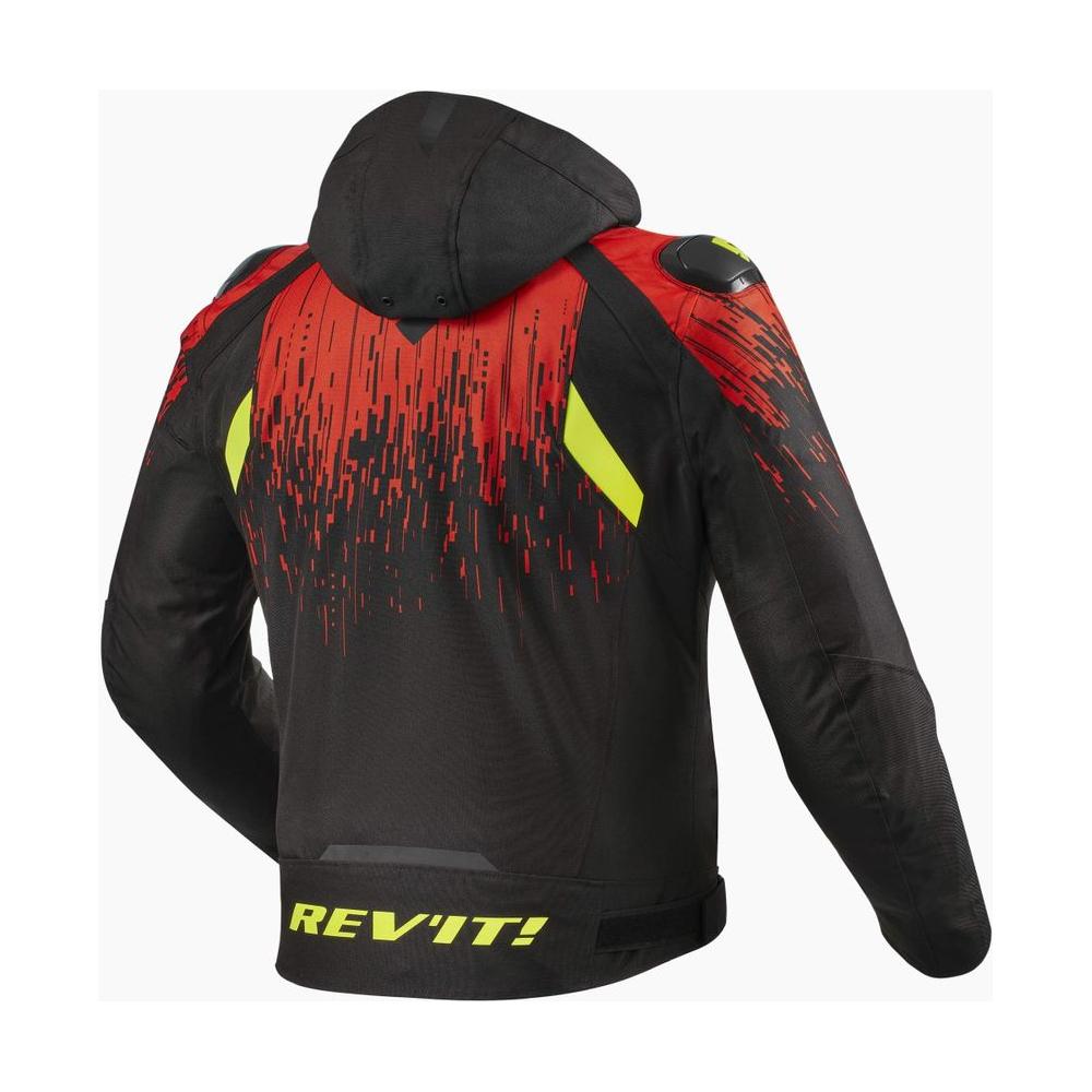 Rev'it! Quantum 2 H2O Textile Jacket Black / Red