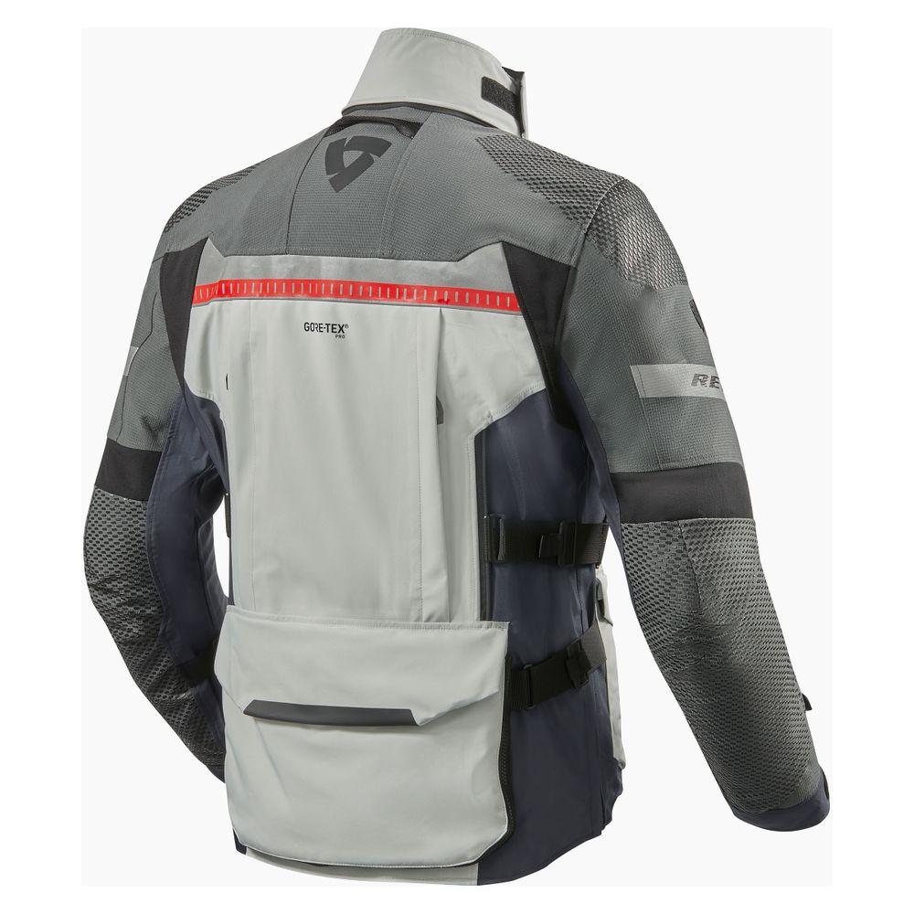 Rev'it! Dominator 3 Gore-Tex Jacket Silver / Blue