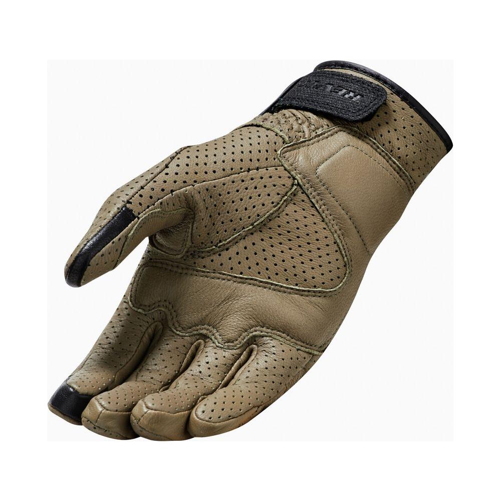 Rev'it! Avion 3 Perforated Leather Gloves Olive Green