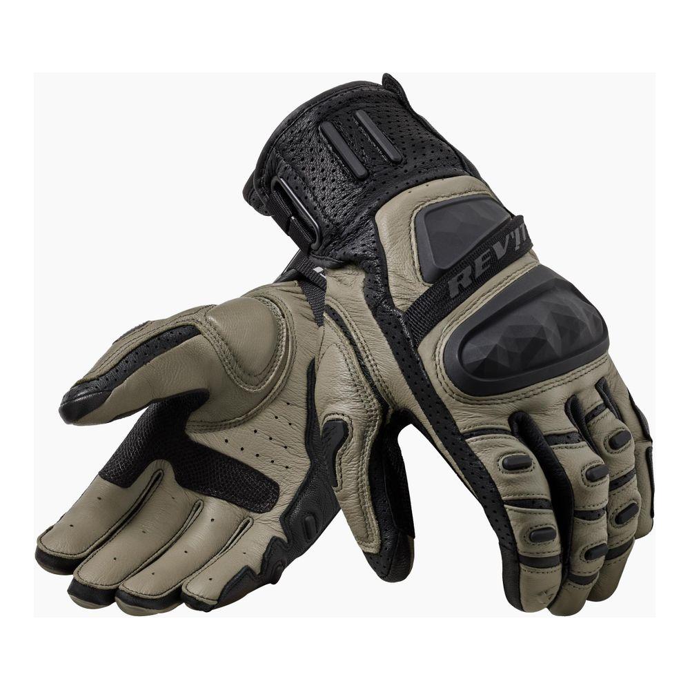 Rev'it! Cayenne 2 Leather Gloves Black / Sand