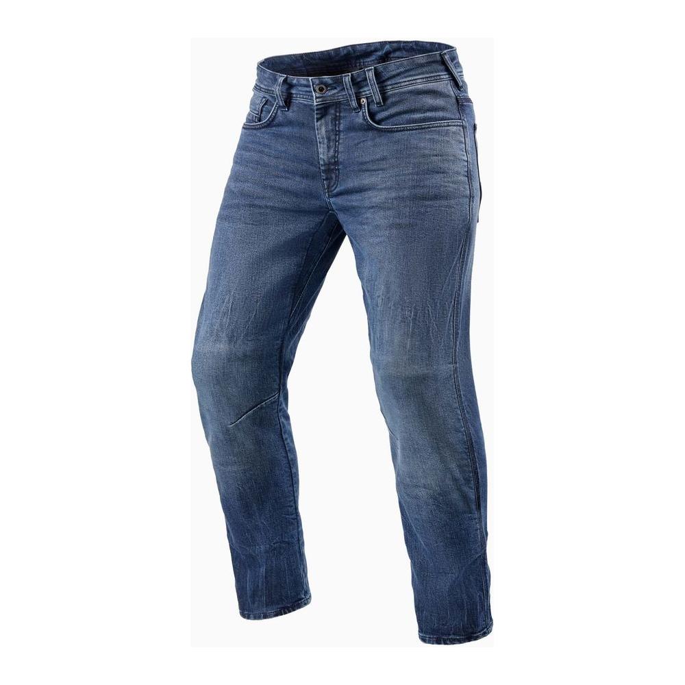 Rev'it! Detroit 2 Tapered Fit Denim Jeans Medium Blue