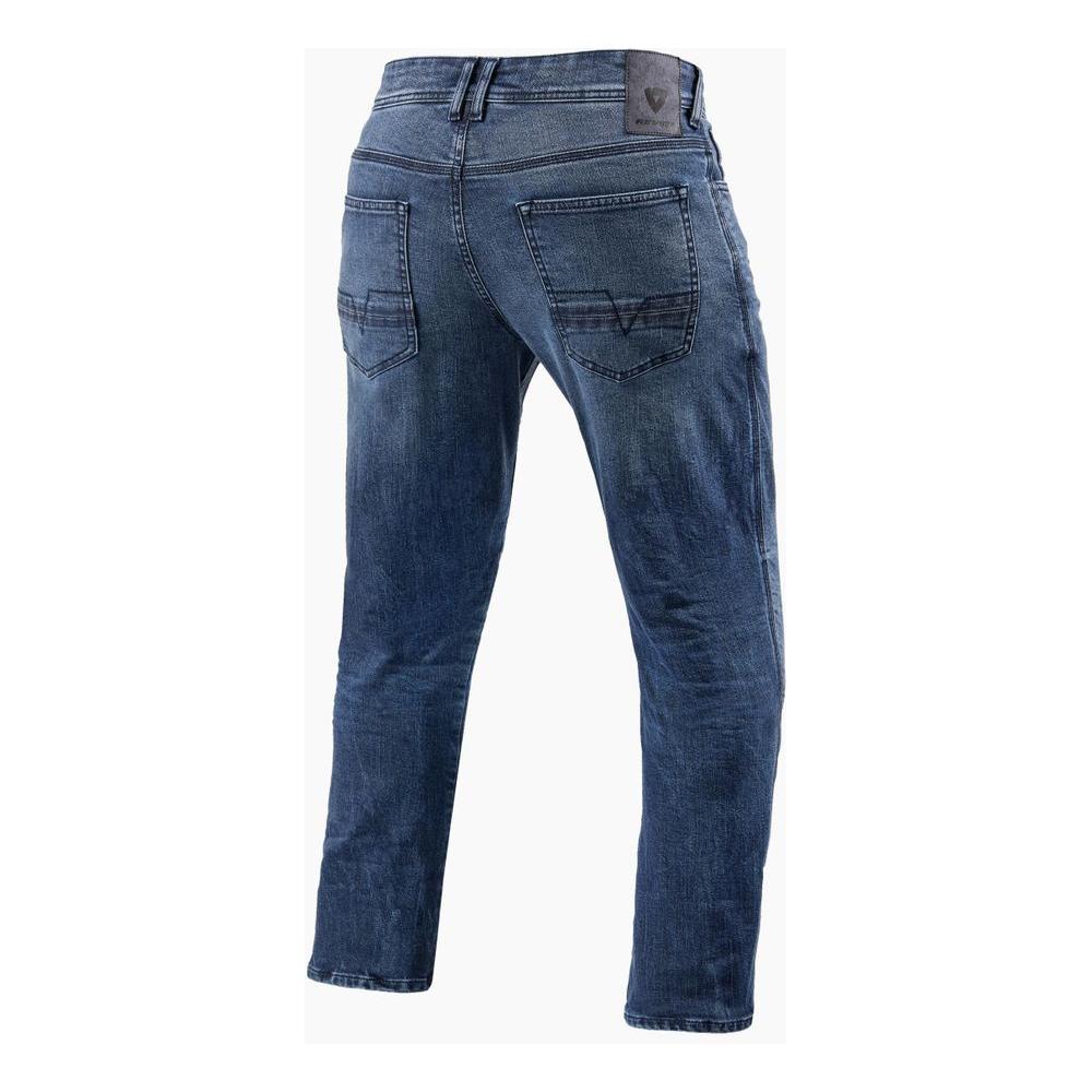 Rev'it! Detroit 2 Tapered Fit Denim Jeans Medium Blue