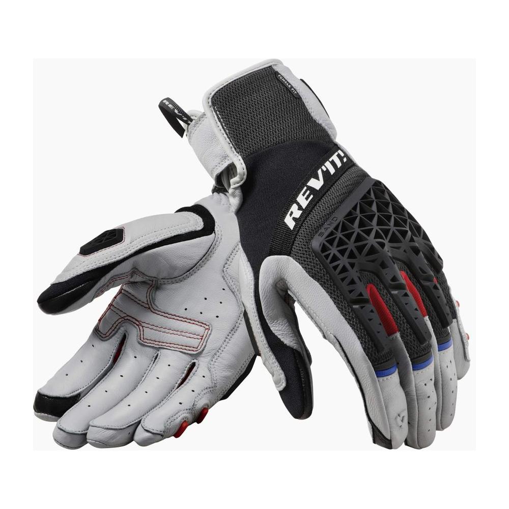 Rev'it! Sand 4 Ladies Textile Gloves Light Grey / Black