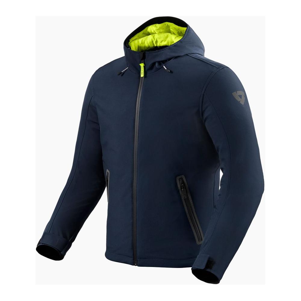 Rev'it! Traffic H2O Textile Jacket Dark Navy FREE 1 YEAR Returns, FREE UK Delivery | ThrottleChimp