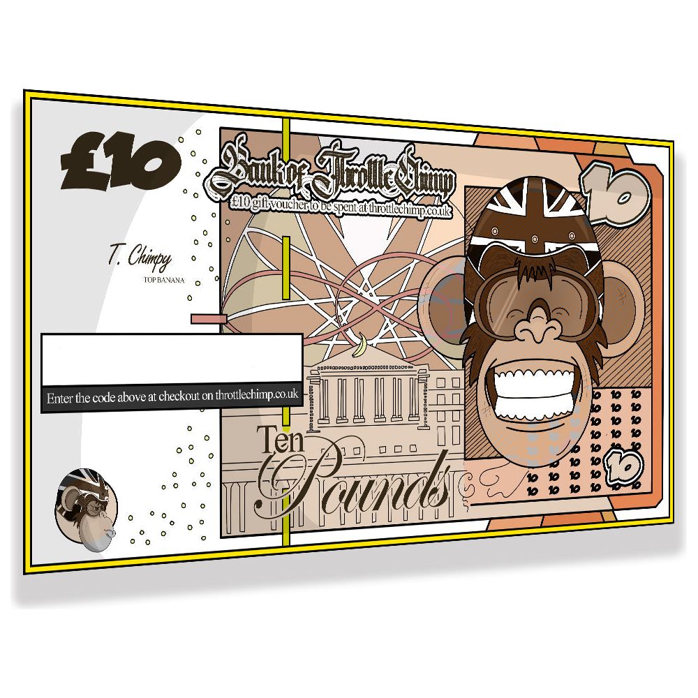 ThrottleChimp Gift Voucher £10 (Image 2) - ThrottleChimp