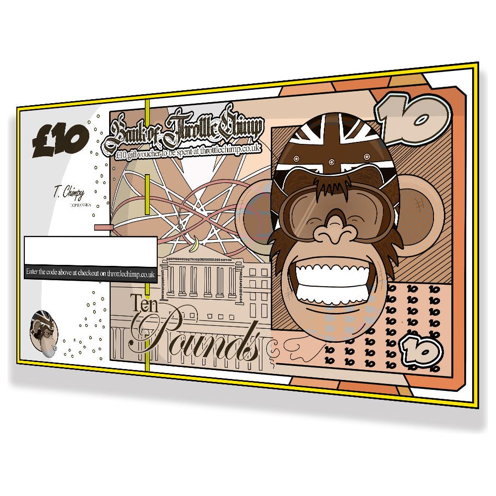 ThrottleChimp Gift Voucher £10 - ThrottleChimp