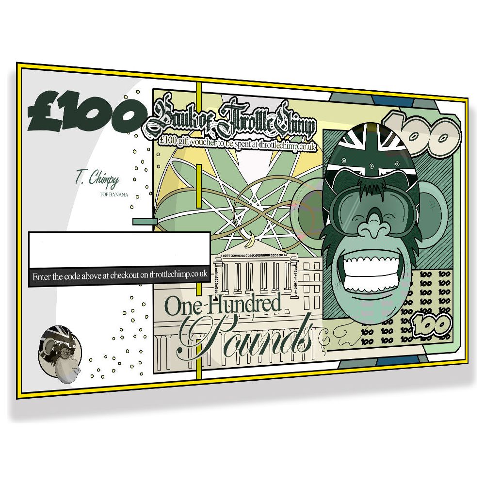 ThrottleChimp Gift Voucher £100 (Image 2) - ThrottleChimp