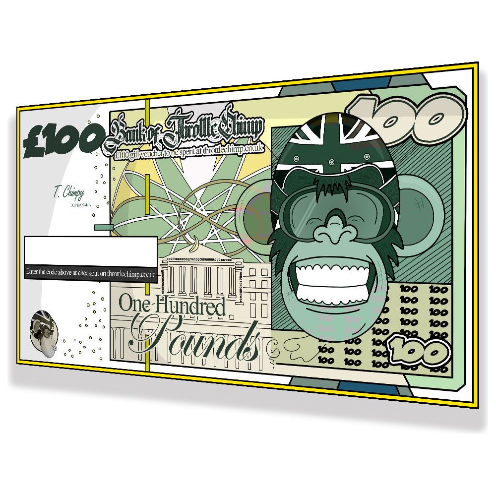 ThrottleChimp Gift Voucher £100 - ThrottleChimp