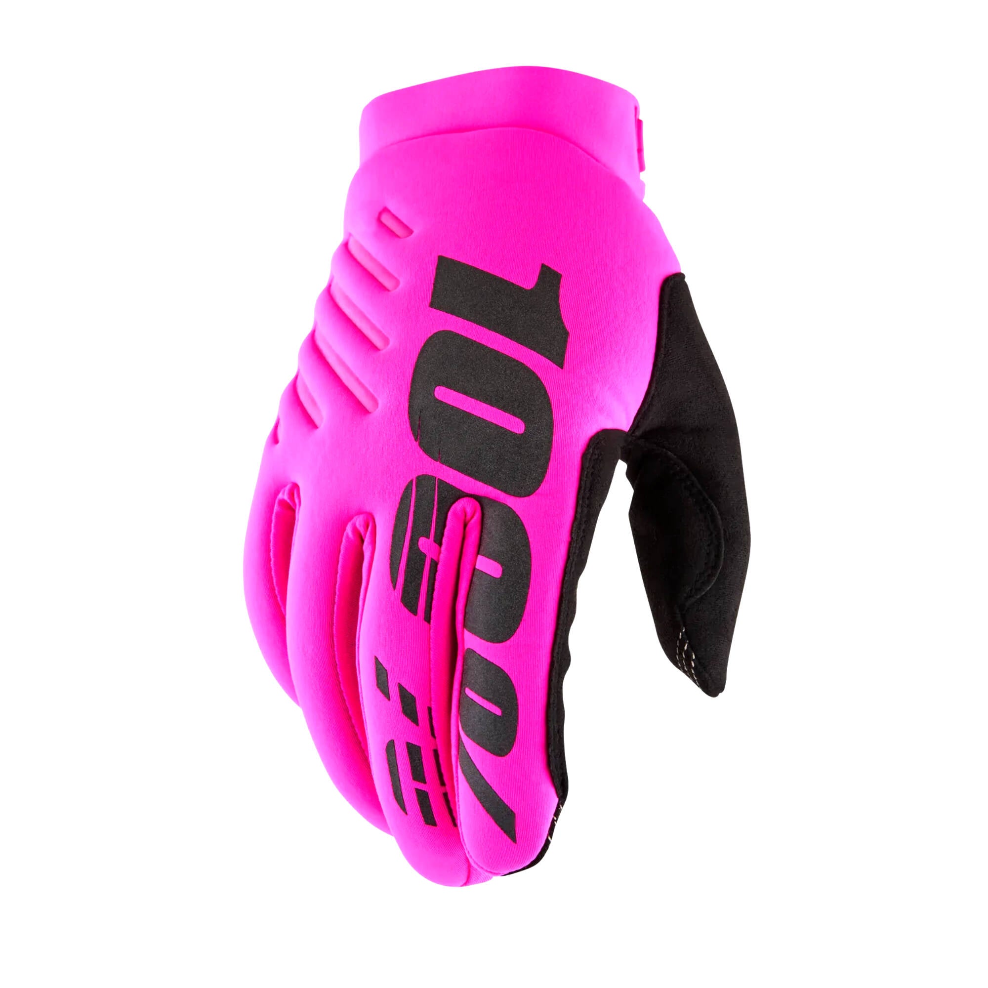 100% Brisker Cold Weather Ladies Gloves Black / Neon Pink FREE 1 YEAR Returns, FREE UK Delivery | ThrottleChimp