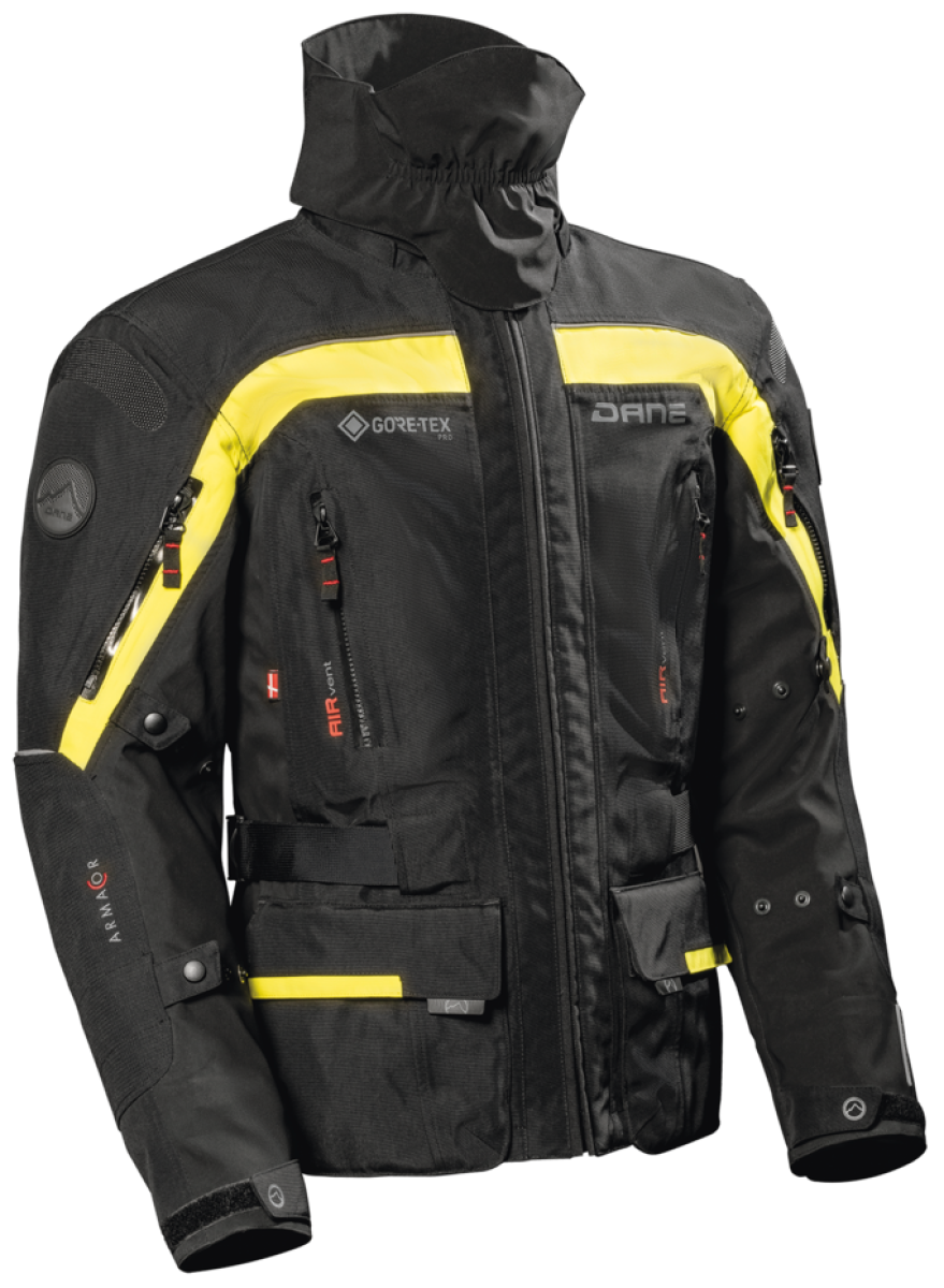 Dane Nimbus 2 Gore-Tex Pro Jacket Black / Yellow