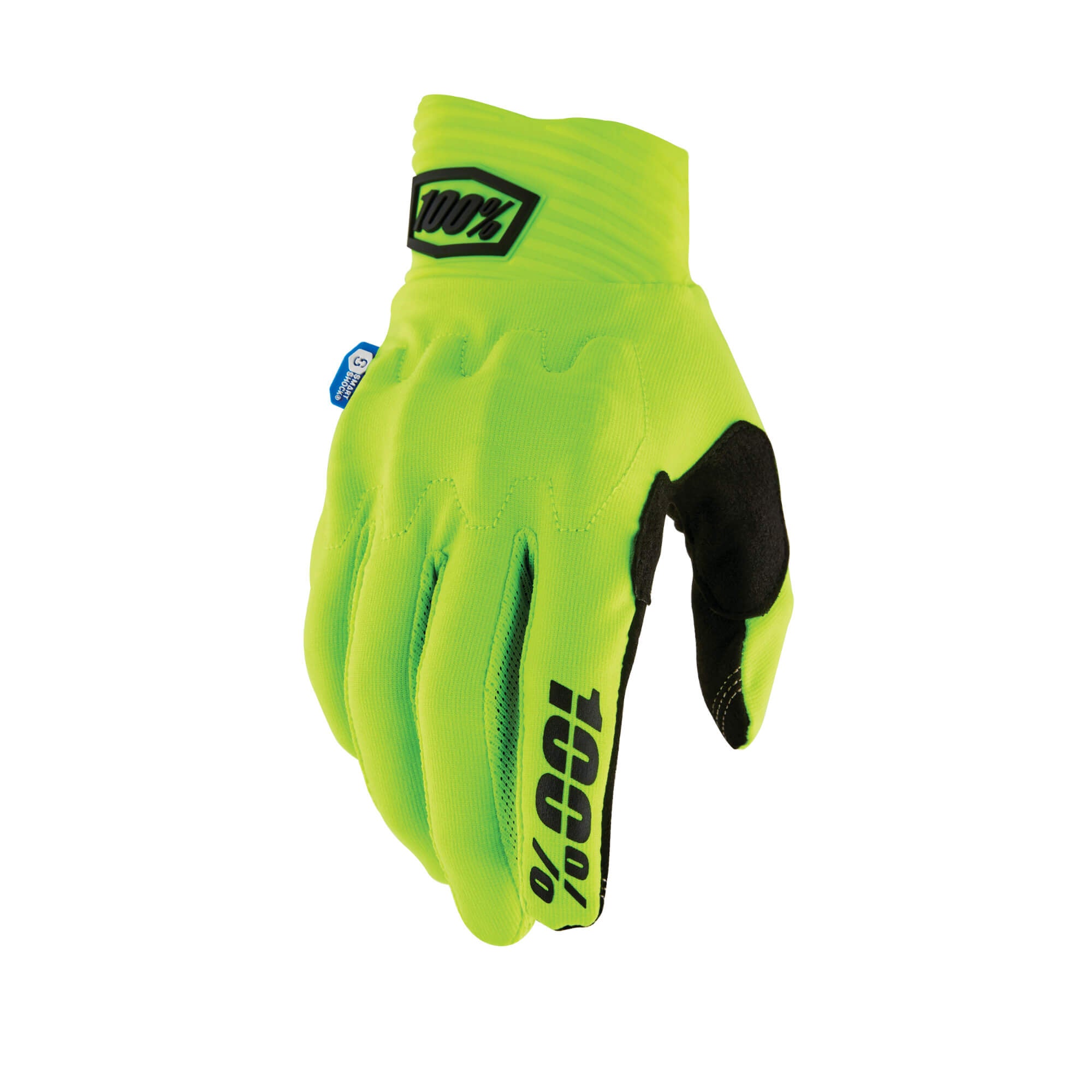 100% Cognito Smart Shock Gloves Fluo Yellow FREE 1 YEAR Returns, FREE UK Delivery | ThrottleChimp